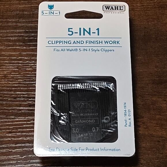 Wahl 5 in 1 Diamond Adjustable Blade #9, #10, #15, #30, #40 horse clipping - Picture 1 of 3
